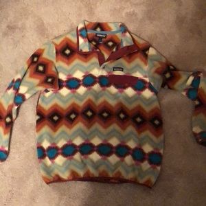 Patagonia patterned fleece